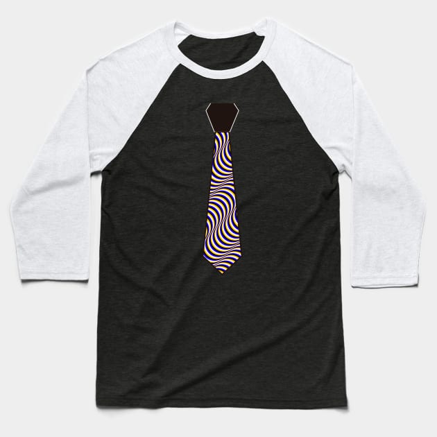 Oh my eyes... Nice tie. Baseball T-Shirt by Iamthepartymonster